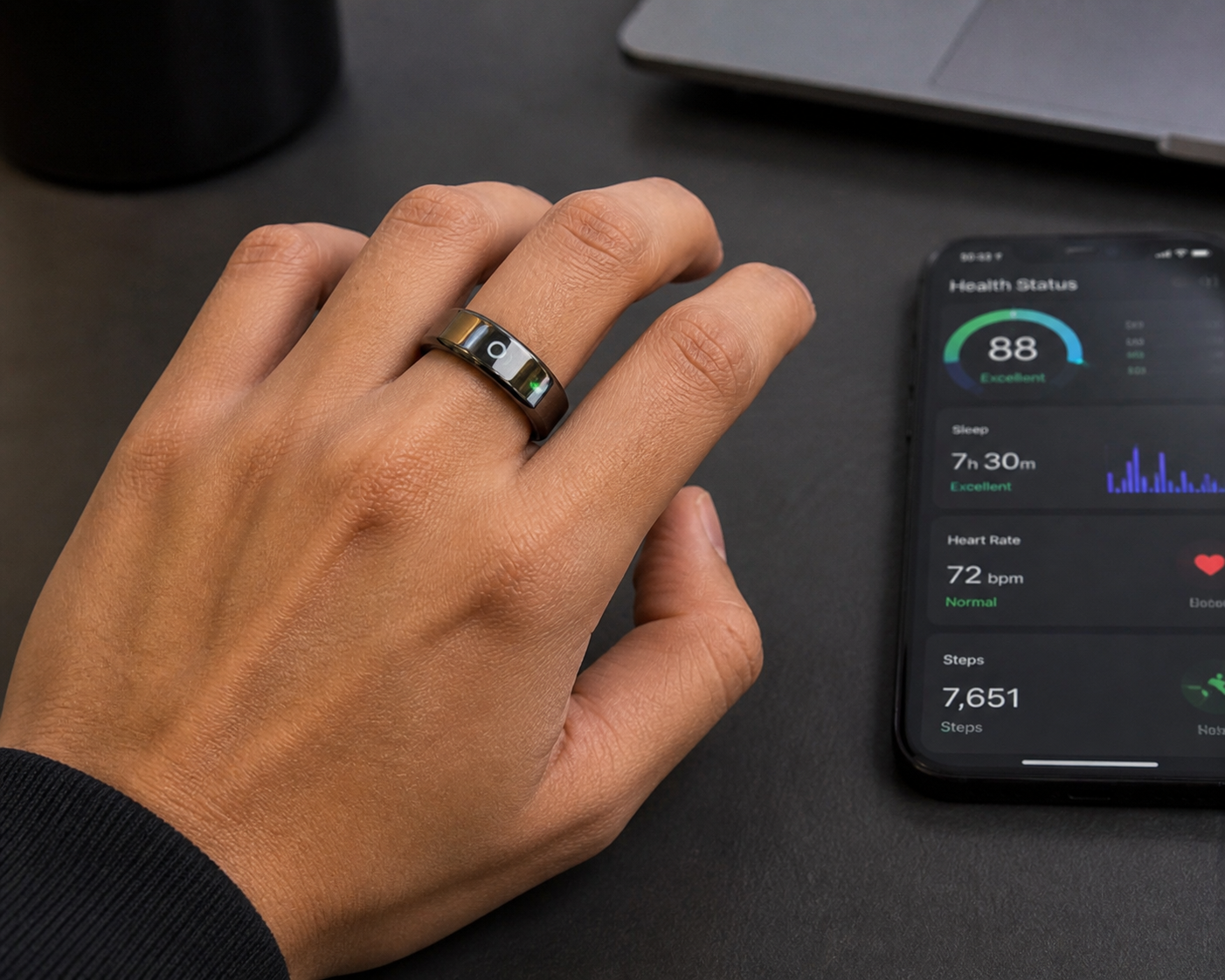NexPulse Smart Ring - Track Your Health 24/7